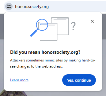 Honors Society Website Google Warning.png